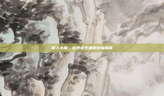 猎人小屋,荒野求生者的终极指南