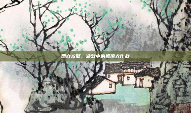 面容攻略,游戏中的颜值大作战