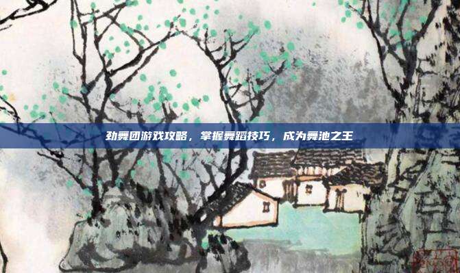 劲舞团游戏攻略,掌握舞蹈技巧,成为舞池之王