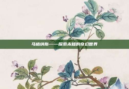 马格纳斯——探索未知的奇幻世界