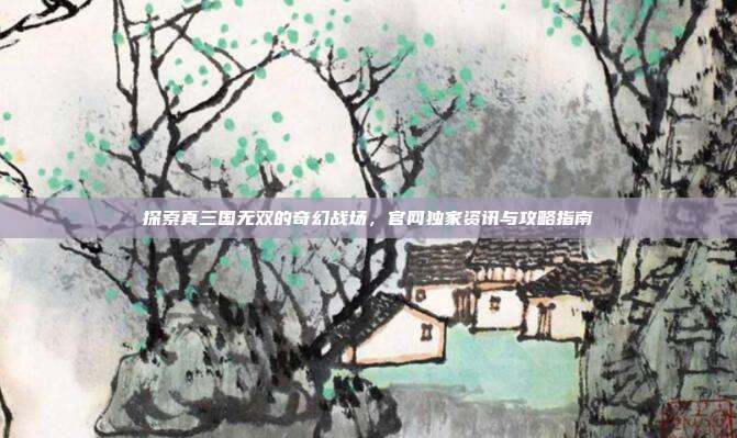 探索真三国无双的奇幻战场,官网独家资讯与攻略指南
