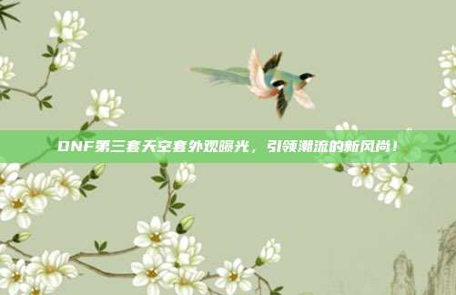 DNF第三套天空套外观曝光,引领潮流的新风尚!