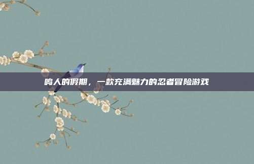鸣人的假期,一款充满魅力的忍者冒险游戏