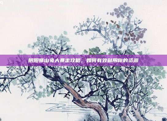 阴阳师山兔大暴走攻略,如何有效利用你的资源