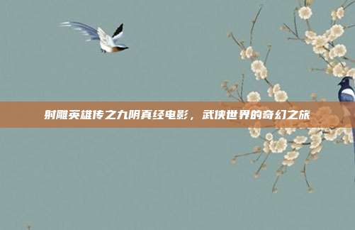 射雕英雄传之九阴真经电影,武侠世界的奇幻之旅