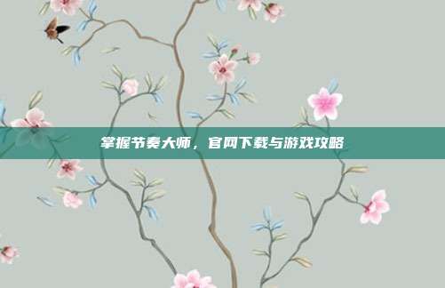 掌握节奏大师,官网下载与游戏攻略