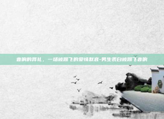 音响的葬礼,一场被踢飞的爱情默哀-男生表白被踢飞音响