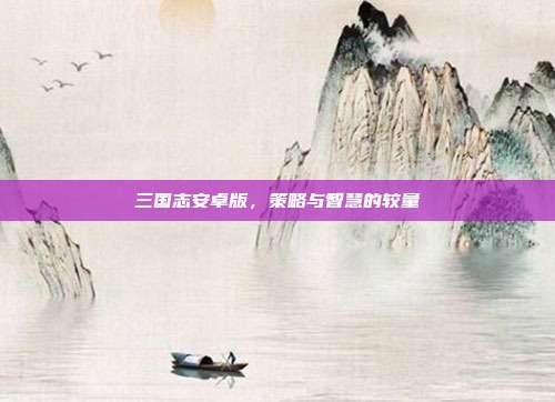 三国志安卓版,策略与智慧的较量