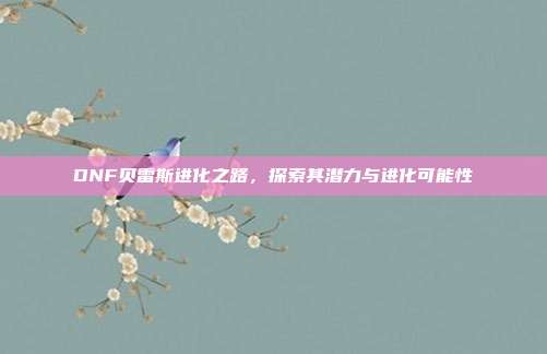 DNF贝雷斯进化之路，探索其潜力与进化可能性