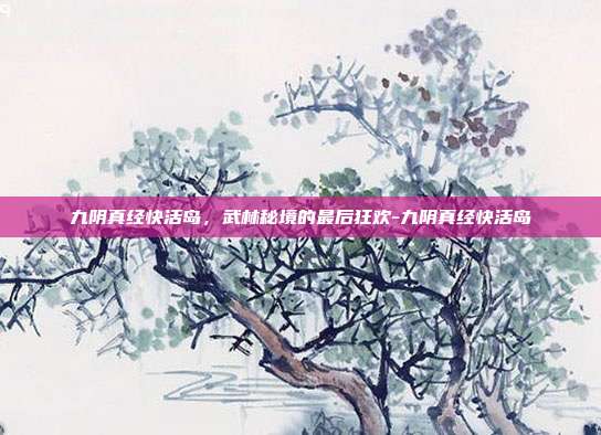 九阴真经快活岛,武林秘境的最后狂欢-九阴真经快活岛
