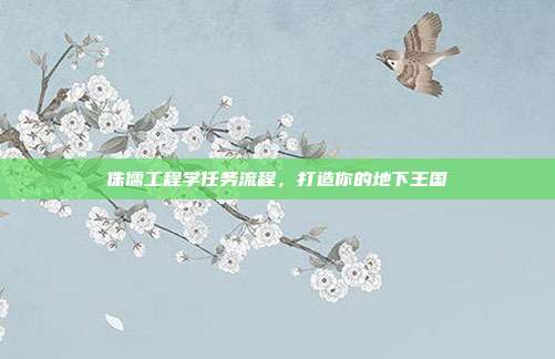 侏儒工程学任务流程,打造你的地下王国