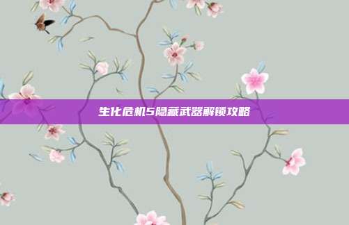 生化危机5隐藏武器解锁攻略