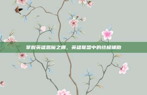 掌握英雄恶魔之拥,英雄联盟中的终极辅助