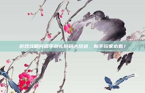 游戏攻略问道手游礼包码大放送，新手玩家必看！