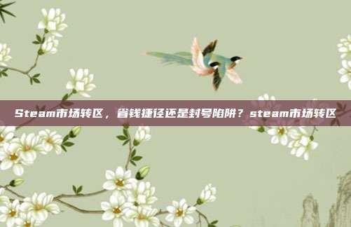 Steam市场转区,省钱捷径还是封号陷阱?steam市场转区