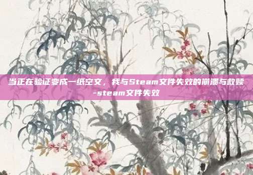 当正在验证变成一纸空文，我与Steam文件失效的崩溃与救赎-steam文件失效