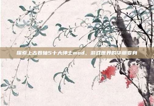 探索上古卷轴5十大绅士mod,游戏世界的华丽变身