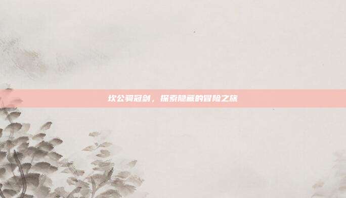 坎公骑冠剑,探索隐藏的冒险之旅