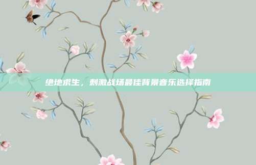 绝地求生,刺激战场最佳背景音乐选择指南