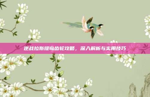 逆战拉斯提岛齿轮攻略,深入解析与实用技巧