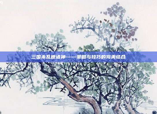三国杀乱世诸神——策略与技巧的完美结合