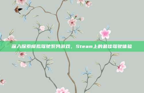 深入探索模拟驾驶系列游戏,Steam上的最佳驾驶体验