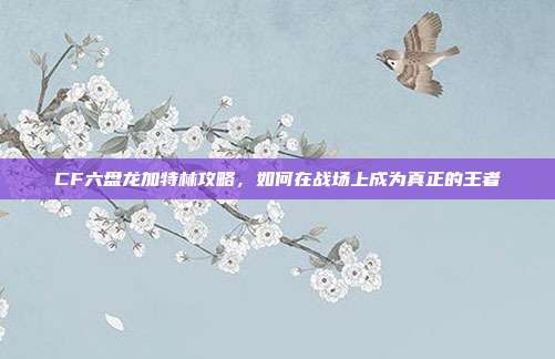 CF六盘龙加特林攻略,如何在战场上成为真正的王者