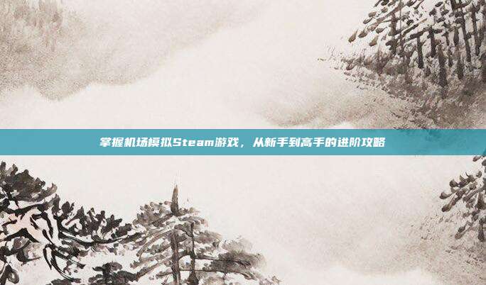掌握机场模拟Steam游戏，从新手到高手的进阶攻略
