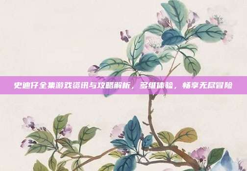 史迪仔全集游戏资讯与攻略解析,多维体验,畅享无尽冒险