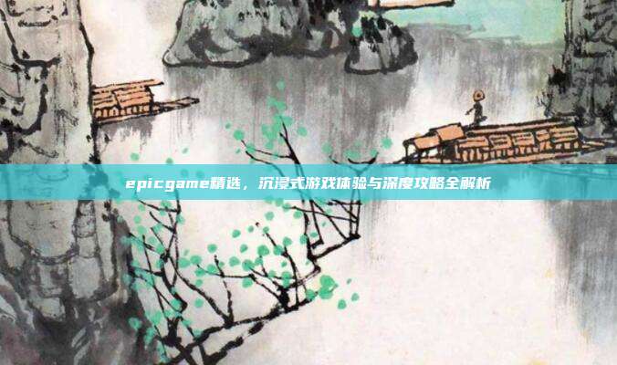 epicgame精选,沉浸式游戏体验与深度攻略全解析