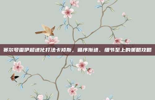 赛尔号雷伊超进化打法卡修斯,循序渐进、细节至上的策略攻略