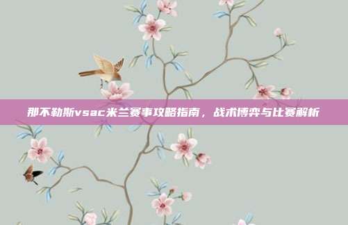 那不勒斯vsac米兰赛事攻略指南，战术博弈与比赛解析