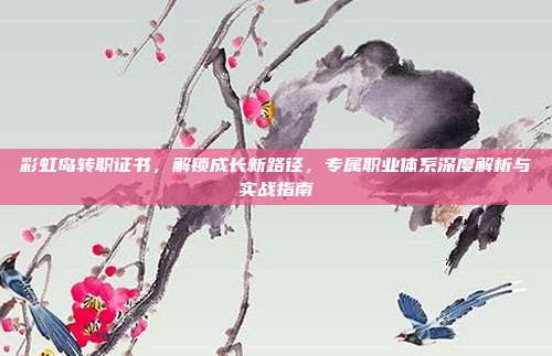 彩虹岛转职证书，解锁成长新路径，专属职业体系深度解析与实战指南