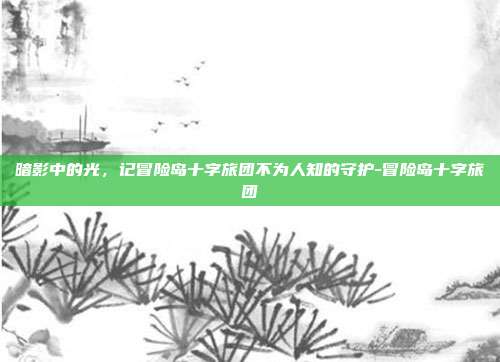 暗影中的光,记冒险岛十字旅团不为人知的守护-冒险岛十字旅团