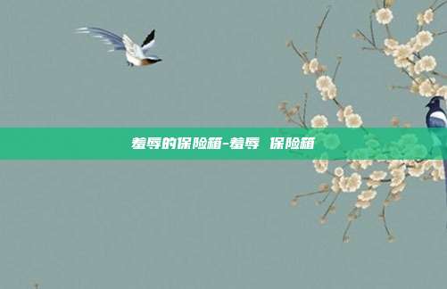 羞辱的保险箱-羞辱 保险箱