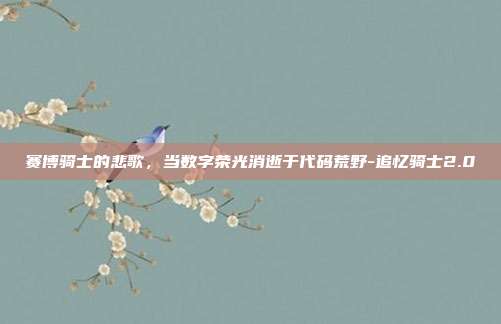 赛博骑士的悲歌，当数字荣光消逝于代码荒野-追忆骑士2.0