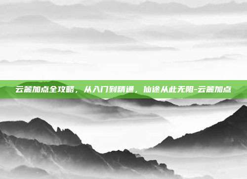 云麓加点全攻略，从入门到精通，仙途从此无阻-云麓加点