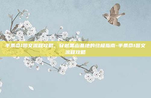 半条命1图文流程攻略,穿越黑山基地的终极指南-半条命1图文流程攻略