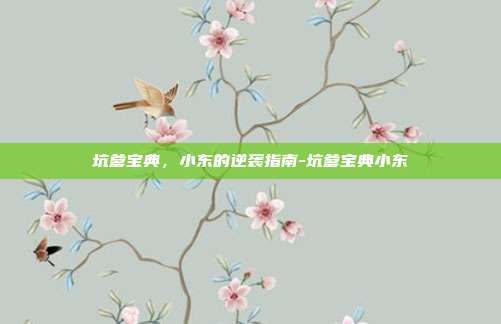 坑爹宝典,小东的逆袭指南-坑爹宝典小东