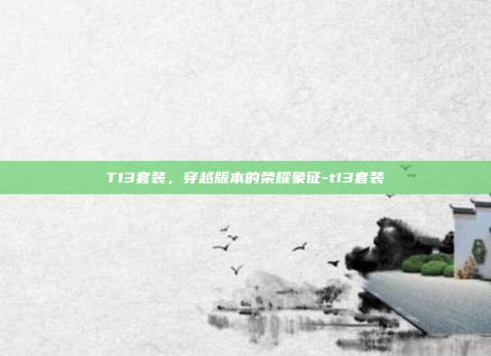 T13套装，穿越版本的荣耀象征-t13套装