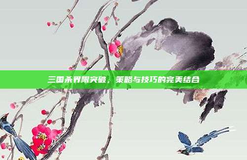 三国杀界限突破，策略与技巧的完美结合