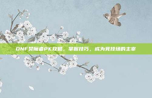 DNF契魔者PK攻略,掌握技巧,成为竞技场的主宰