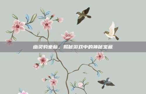 幽灵豹坐标,揭秘游戏中的神秘宝藏