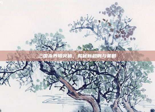 三国杀界限突破,揭秘新规则与策略
