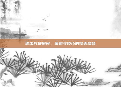 逃出方块房间，策略与技巧的完美结合