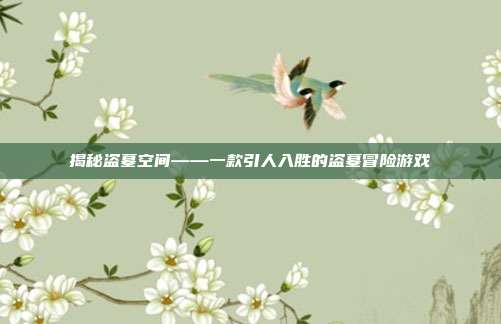 揭秘盗墓空间——一款引人入胜的盗墓冒险游戏