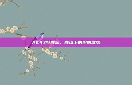 AK47野战军,战场上的终极武器