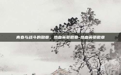 青春与战斗的勋章，热血英豪徽章-热血英豪徽章
