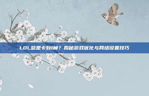 LOL总是卡到1帧？揭秘游戏优化与网络设置技巧
