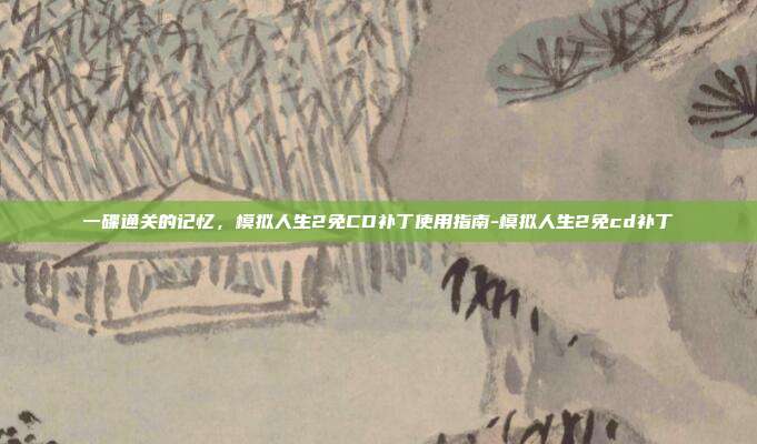 一碟通关的记忆，模拟人生2免CD补丁使用指南-模拟人生2免cd补丁